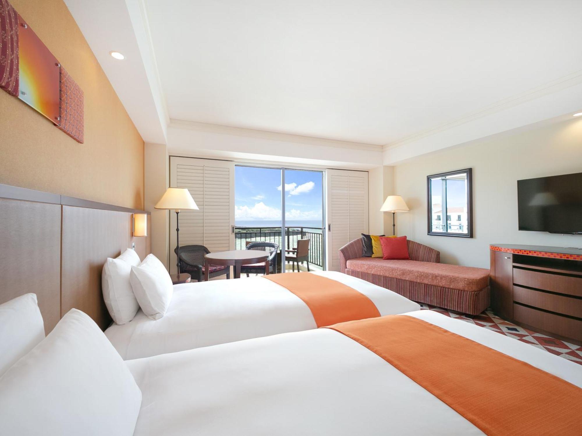 Hotel Nikko Alivila Yomitan Exteriér fotografie Deluxe Ocean View Room